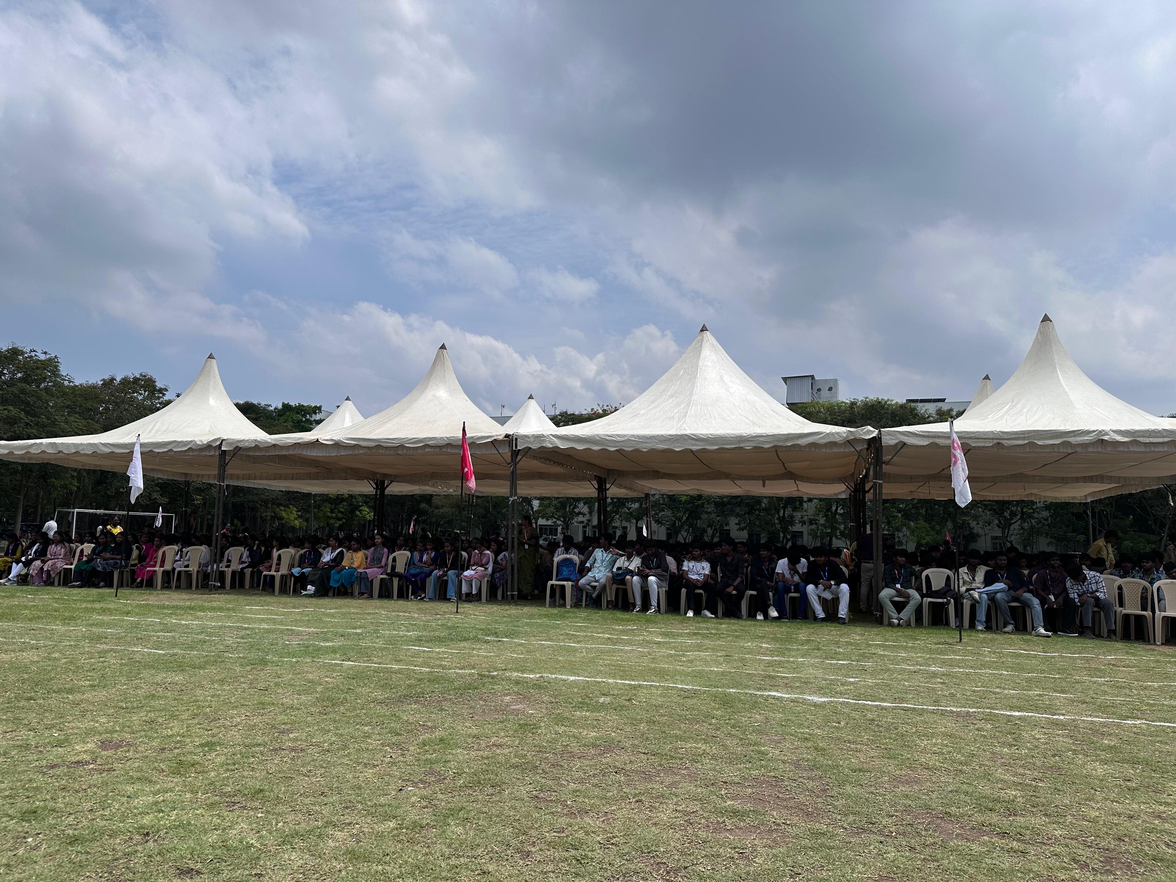 Vibrant Event Canopy